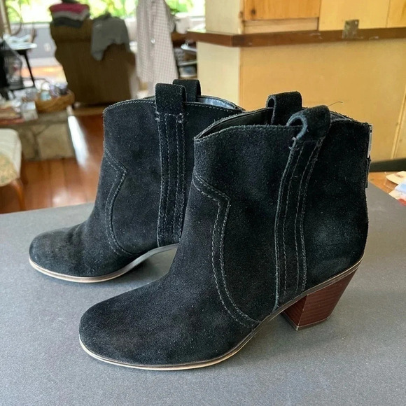 Sam Edelman Shoes - Sam Edelman Black Suede Bootie Size 7.5​